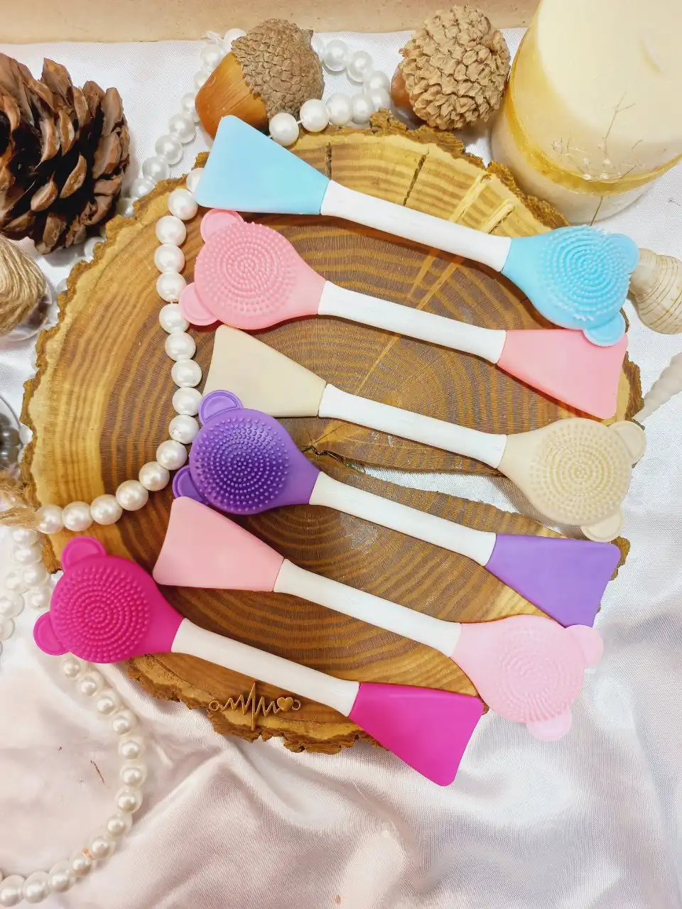 براش ماسک سیلیکونی دوطرفه خرگوشی
