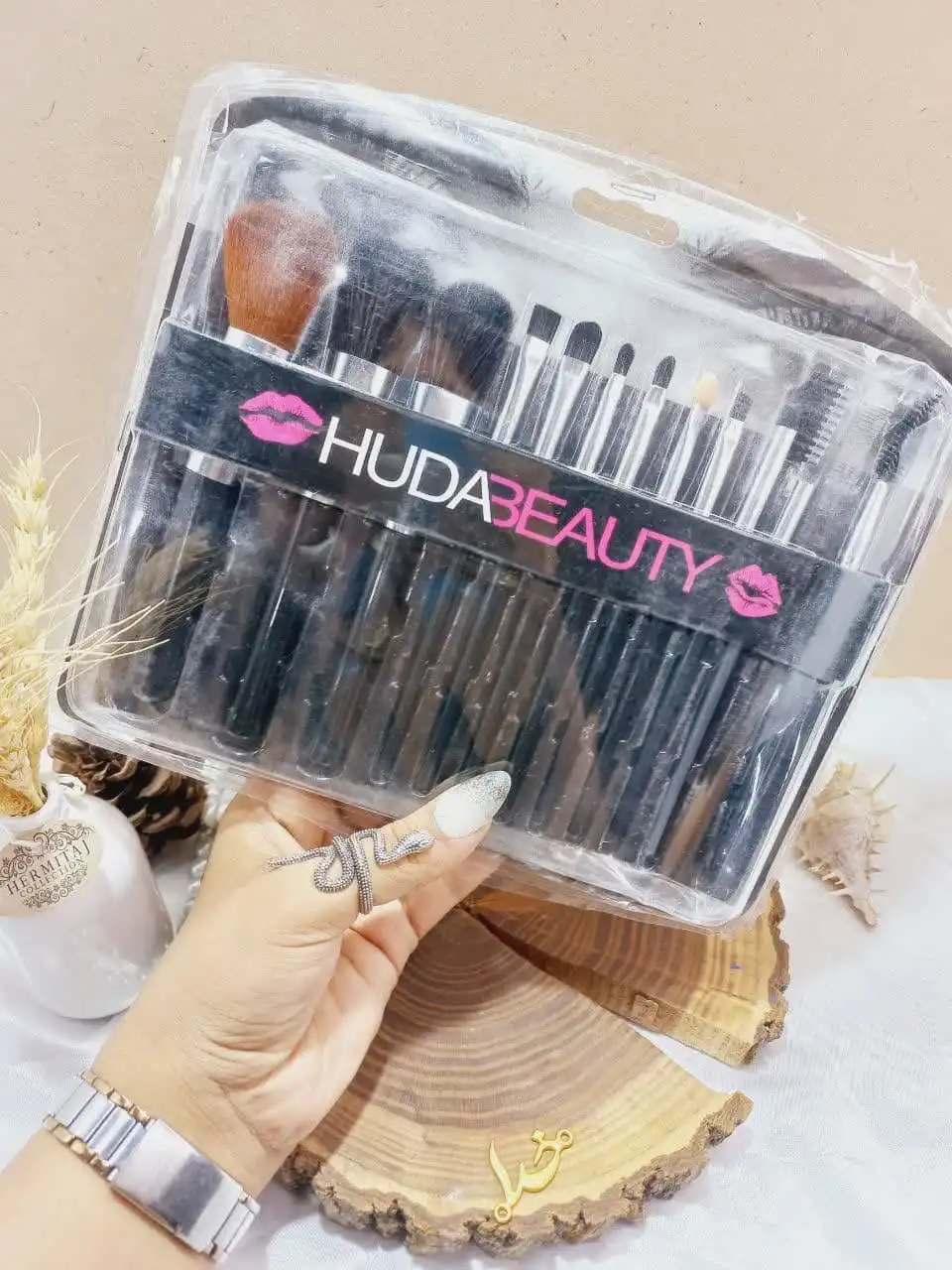 ست براش 12 عددی هدی بیوتی HUDA BEAUTY