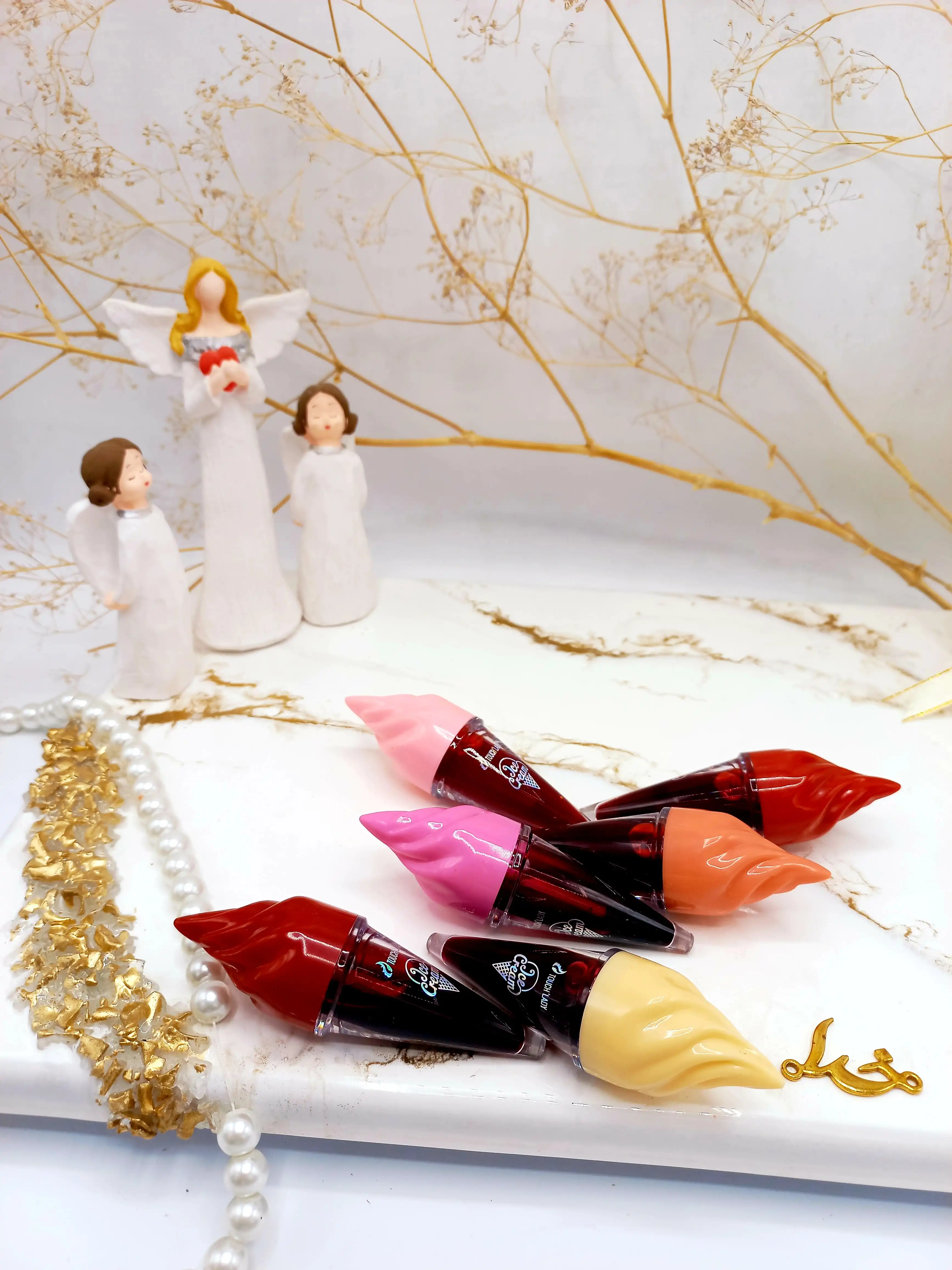 تینت لب بستنی قیفی برند TOUCH LADY کد 9069