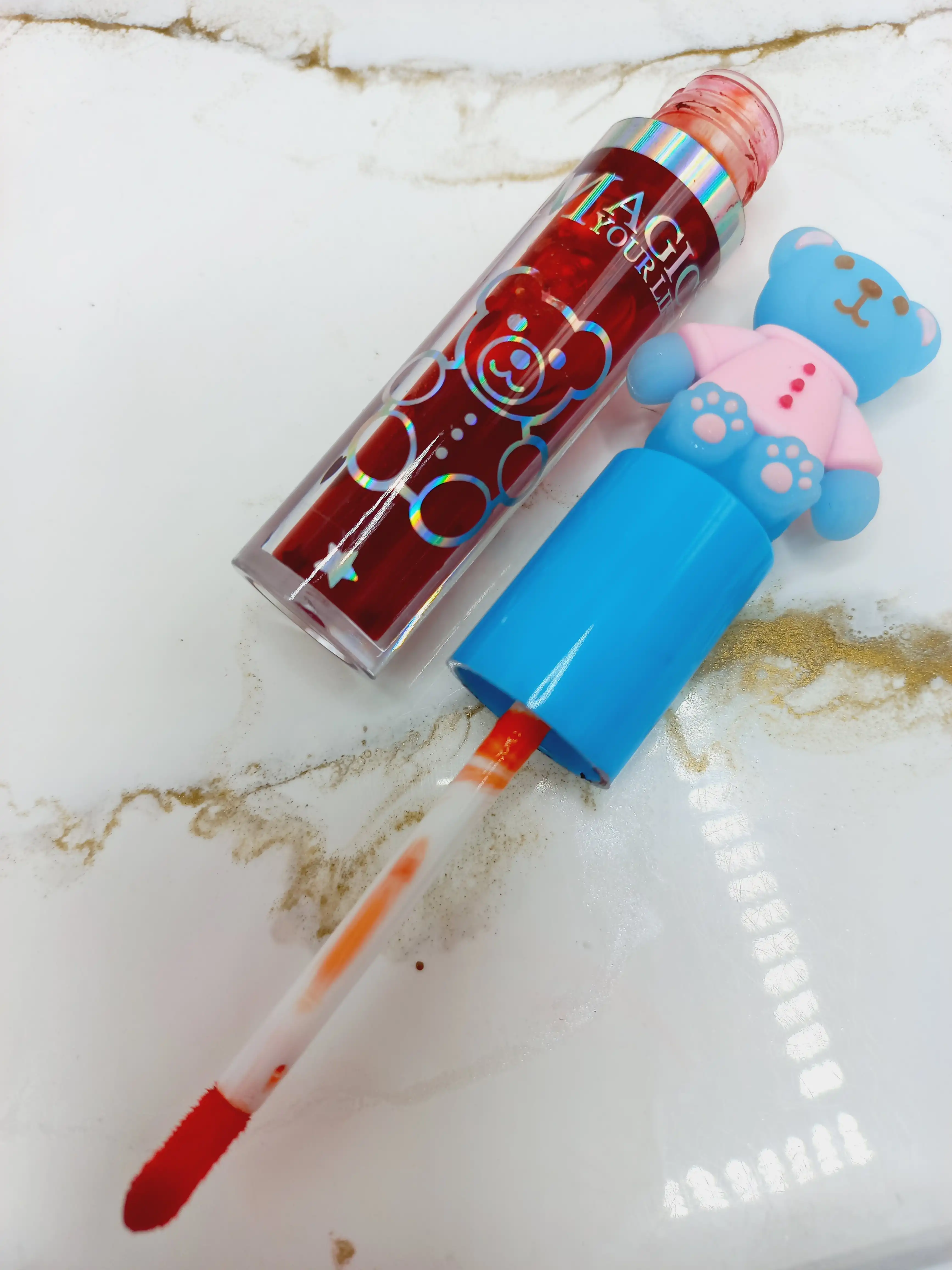 تینت لب طرح خرس مجیک MAGIC کد LC640