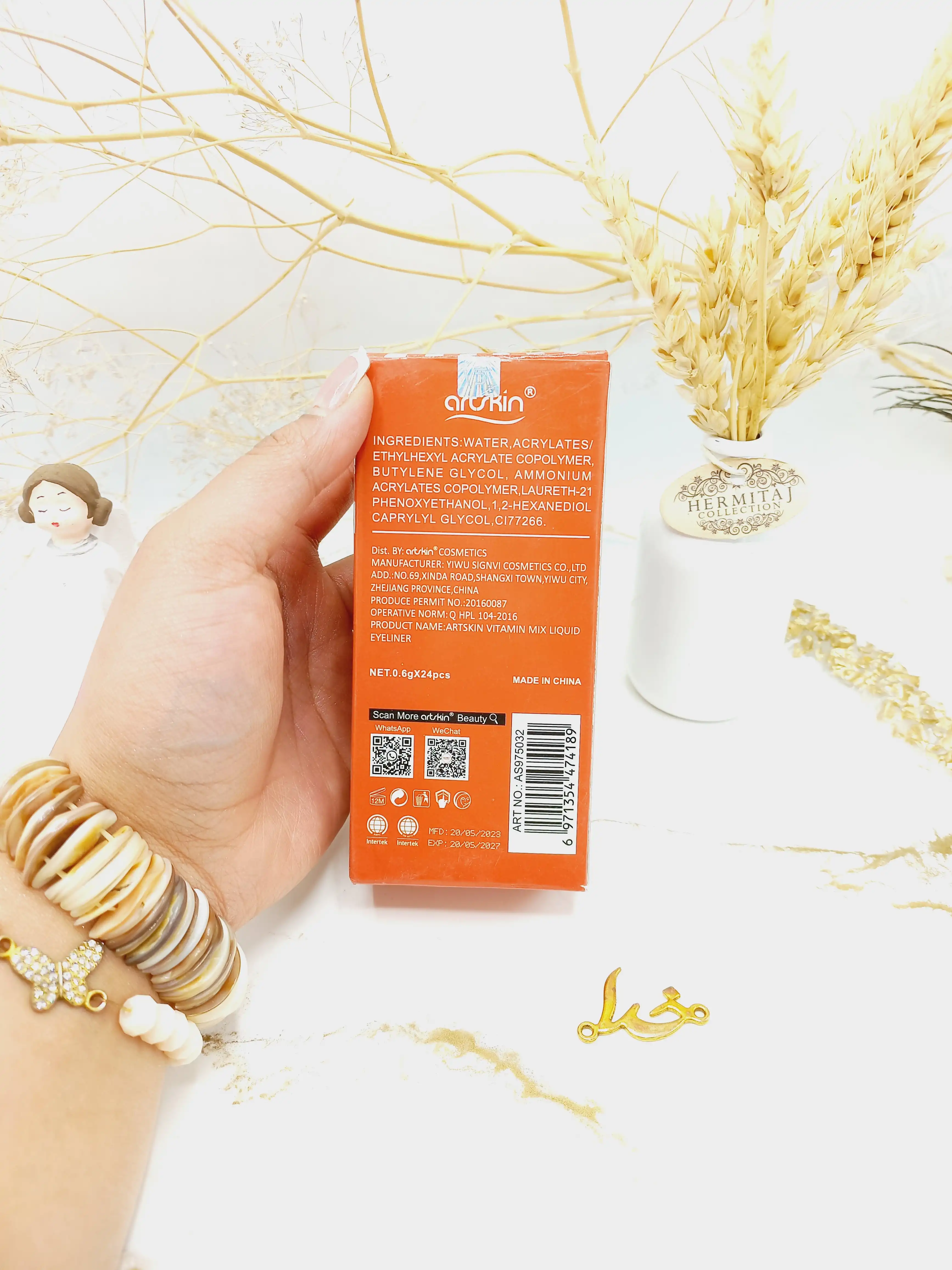 خط چشم ماژیکی قلمی آرت اسکین کد as975032