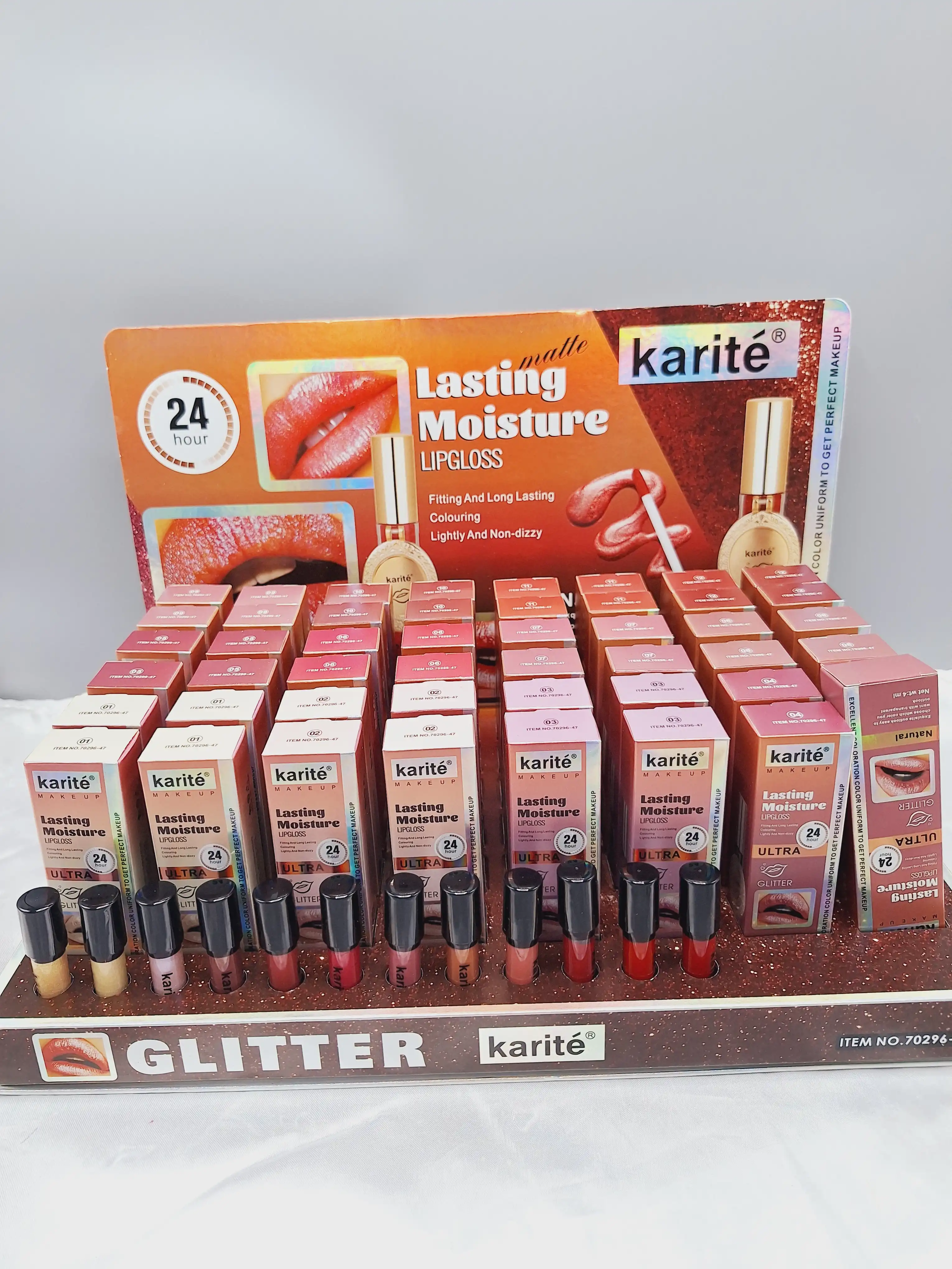 لیپ گلاس زیبای آینه دار با ماندگاری 24 ساعته برند کاریته Karite کد 70296_47