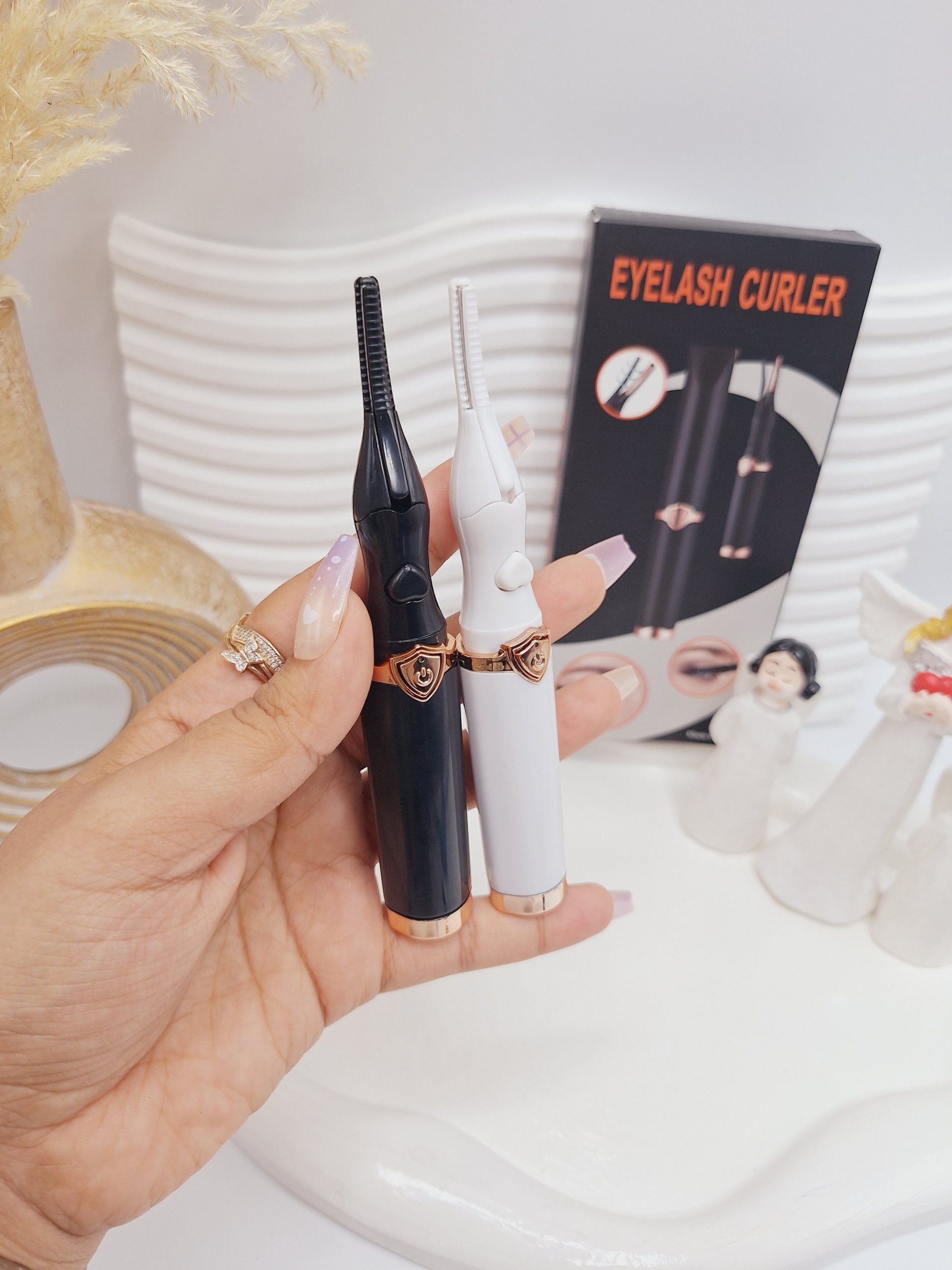 دستگاه فرمژه و بابلیس مژه حرارتی EYELASH CURLER کد 5412