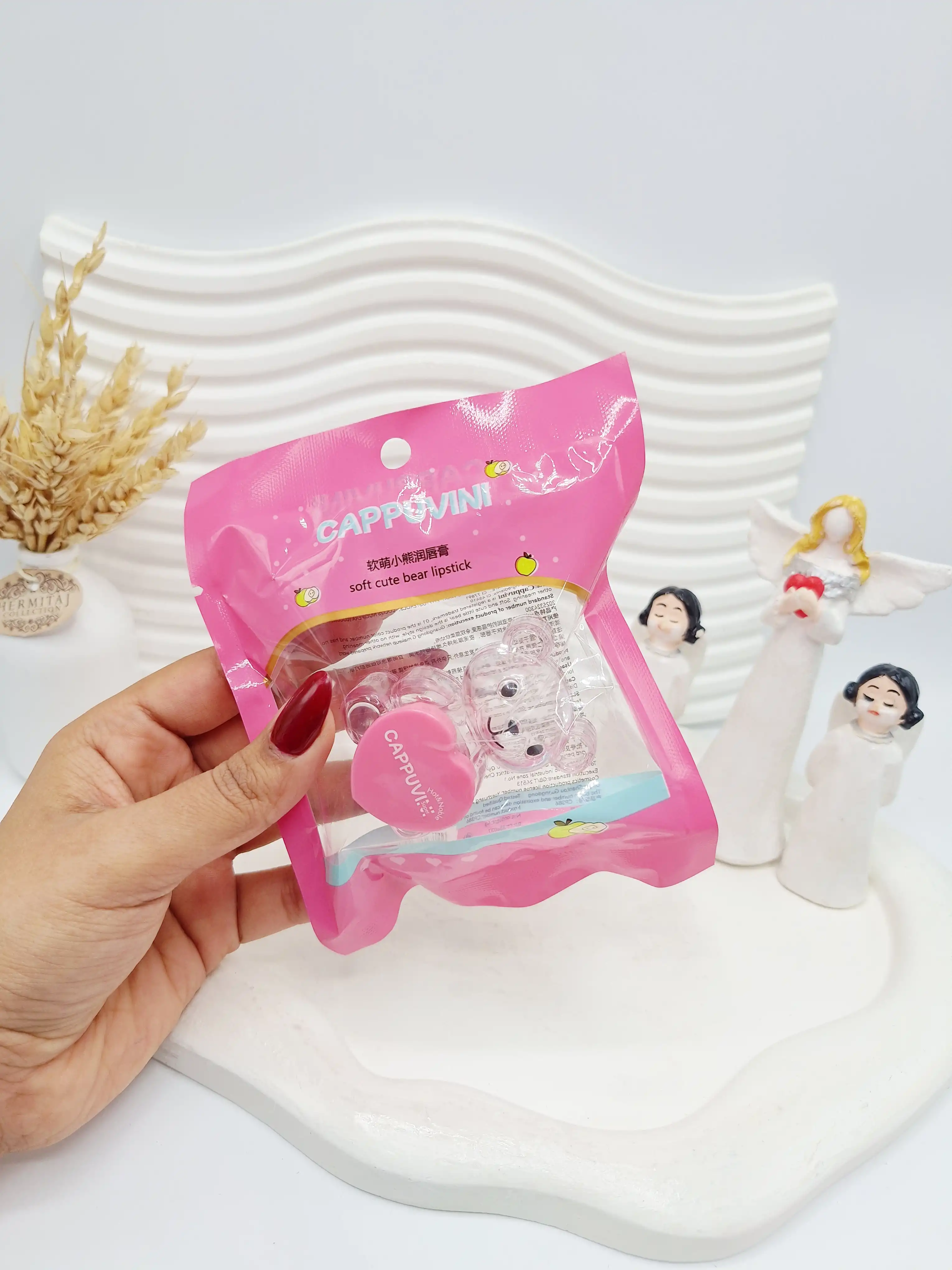 بالم لب خرسی نرم و بامزه برند CAPPUVI  کد 6221