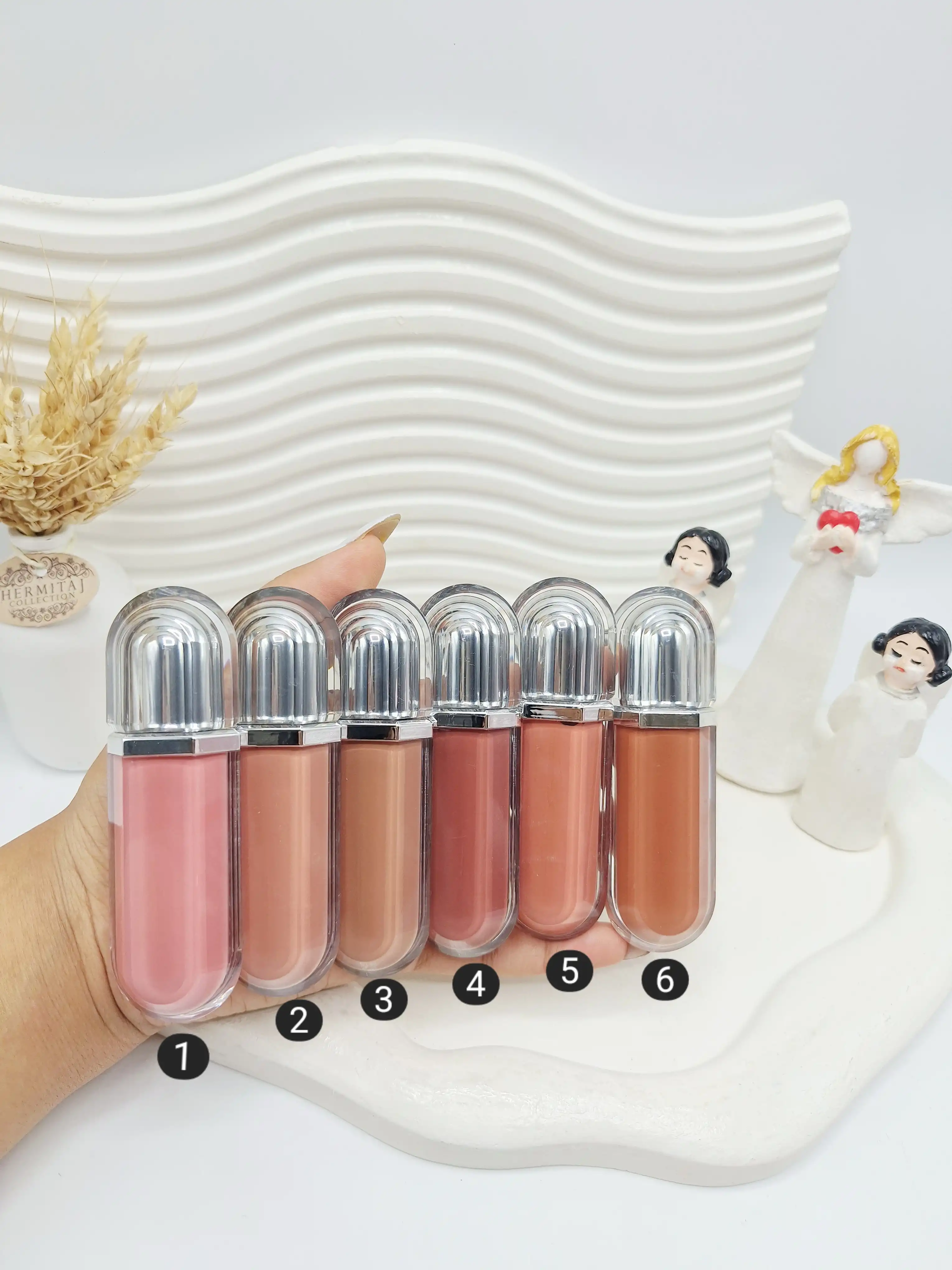 لیپ گلاس خیس رژی برند Drouoo کد 1775