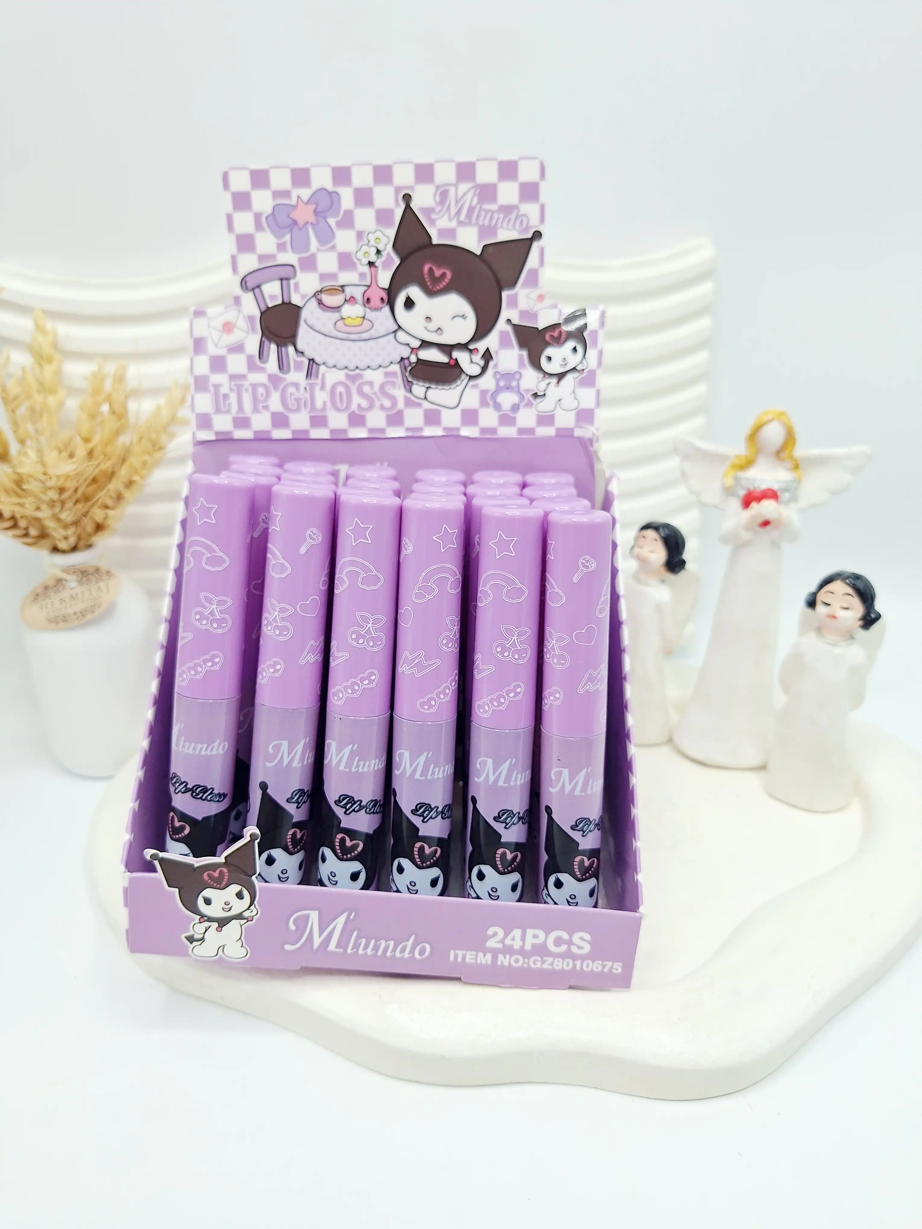 برق لب کرومی بنفش یرندMiundo کد 8010675